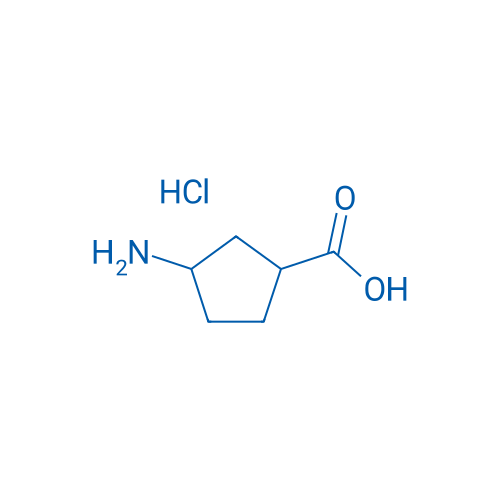 3-Aminocyclopentanecarboxylic acid hydrochloride 250mg