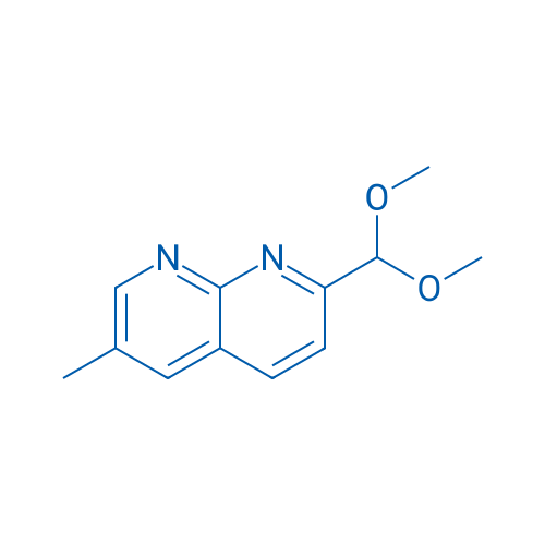 2-(Dimethoxymethyl)-6-methyl-1,8-naphthyridine 1g