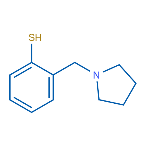2-(Pyrrolidin-1-ylmethyl)benzenethiol 1g