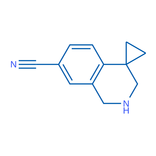 2',3'-Dihydro-1'H-spiro[cyclopropane-1,4'-isoquinoline]-7'-carbonitrile 1g