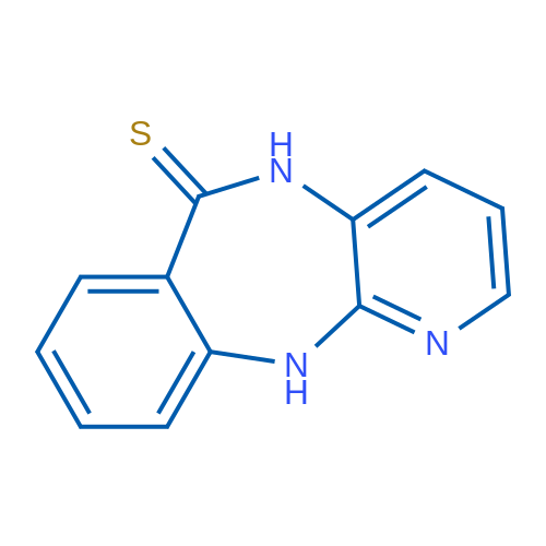 5,11-dihydro-6H-pyrido[2,3-b][1,4]benzodiazepine-6-thione 1g