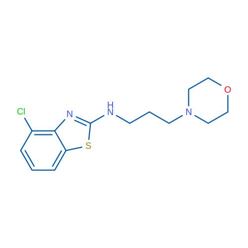 4-chloro-N-(3-morpholinopropyl)benzo[d]thiazol-2-amine 5g