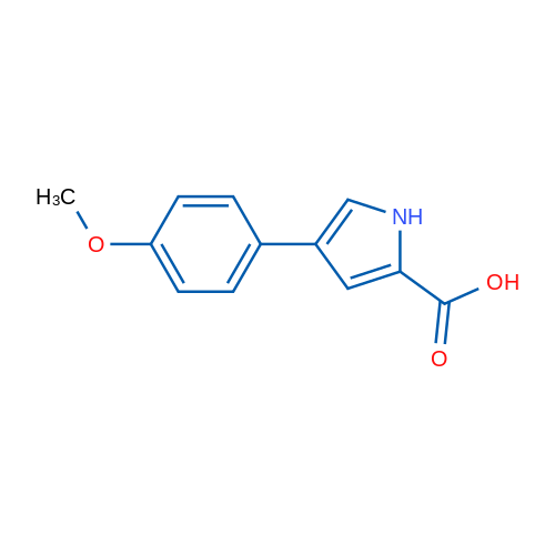4-(4-Methoxyphenyl)-1h-pyrrole-2-carboxylic acid 1g