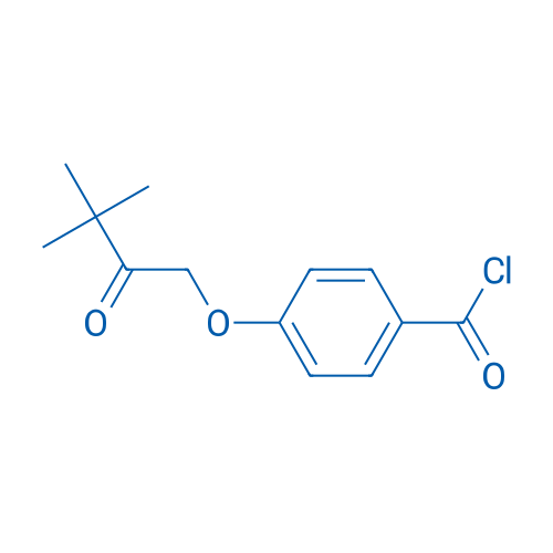 4-(3,3-Dimethyl-2-oxobutoxy)benzoyl chloride 1g