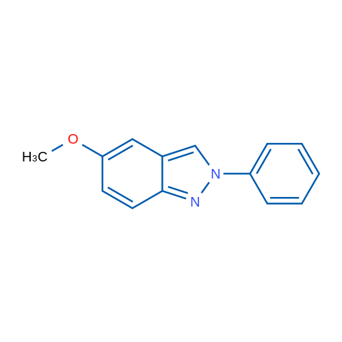 5-Methoxy-2-phenyl-2H-indazole 1g