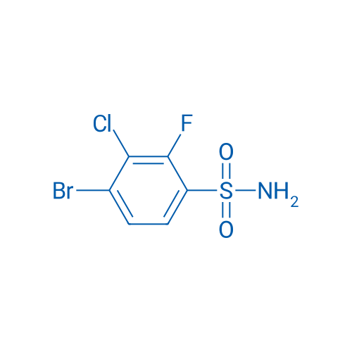 4-Bromo-3-chloro-2-fluorobenzenesulfonamide 100mg