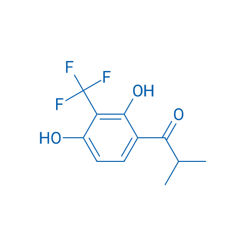 1-(2,4-Dihydroxy-3-(trifluoromethyl)phenyl)-2-methylpropan-1-one 1g