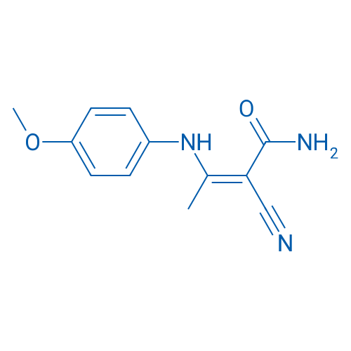 (2Z)-2-Cyano-3-[(4-methoxyphenyl)amino]but-2-enamide 1g