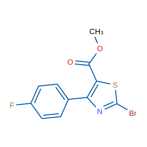 Methyl 2-bromo-4-(4-fluorophenyl)thiazole-5-carboxylate 1g