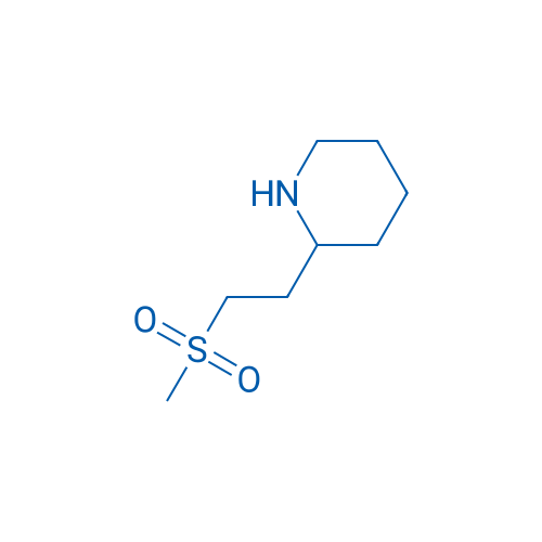 2-(2-(MEthylsulfonyl)ethyl)piperidine 250mg