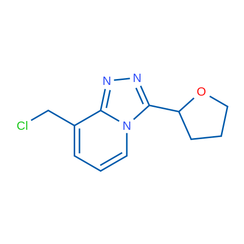 8-(CHloromethyl)-3-(tetrahydrofuran-2-yl)-[1,2,4]triazolo[4,3-a]pyridine 1g