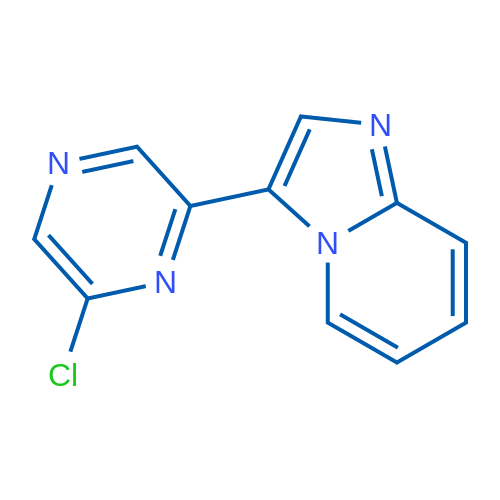3-(6-CHloropyrazin-2-yl)h-imidazo[1,2-a]pyridine 250mg