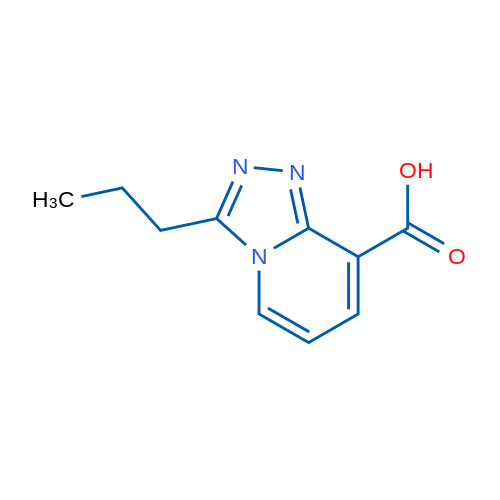 3-PRopyl-[1,2,4]triazolo[4,3-a]pyridine-8-carboxylic acid 1g