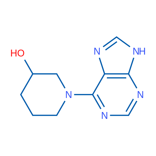 1-(9H-PUrin-6-yl)piperidin-3-ol 1g
