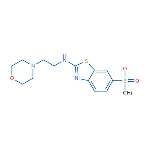 6-(methylsulfonyl)-N-(2-morpholinoethyl)benzo[d]thiazol-2-amine 5g