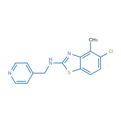 5-chloro-4-methyl-N-(pyridin-4-ylmethyl)benzo[d]thiazol-2-amine 250mg