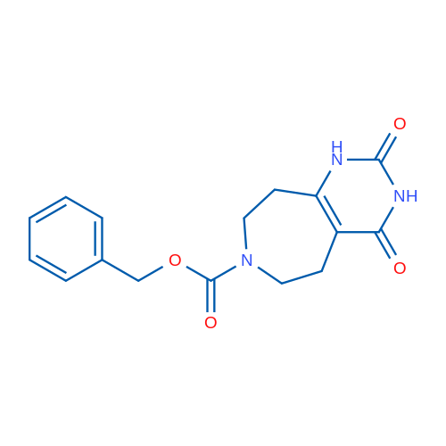 Benzyl 2,4-dioxo-3,4,5,6,8,9-hexahydro-1H-pyrimido[4,5-d]azepine-7(2H)-carboxylate 1g