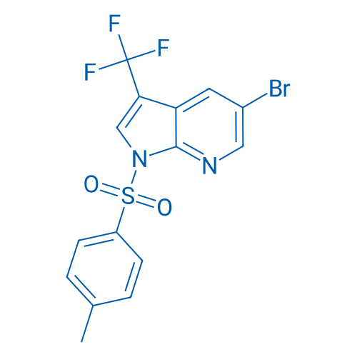 5-Bromo-1-tosyl-3-(trifluoromethyl)-1H-pyrrolo[2,3-b]pyridine 100mg