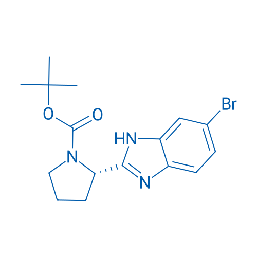 (S)-tert-Butyl 2-(6-bromo-1H-benzo[d]imidazol-2-yl)pyrrolidine-1-carboxylate 1g