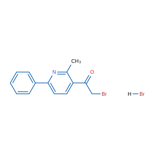 2-Bromo-1-(2-methyl-6-phenylpyridin-3-yl)ethanone hydrobromide 1g