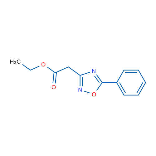 Ethyl 2-(5-phenyl-1,2,4-oxadiazol-3-yl)acetate 1g