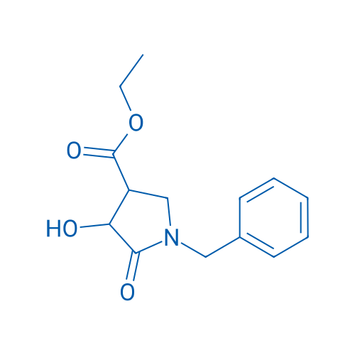 Ethyl 1-benzyl-4-hydroxy-5-oxopyrrolidine-3-carboxylate 250mg