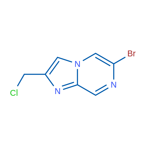 6-Bromo-2-(chloromethyl)imidazo[1,2-a]pyrazine 1g