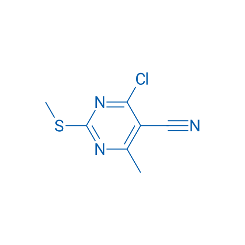 4-Chloro-6-methyl-2-(methylthio)pyrimidine-5-carbonitrile 1g
