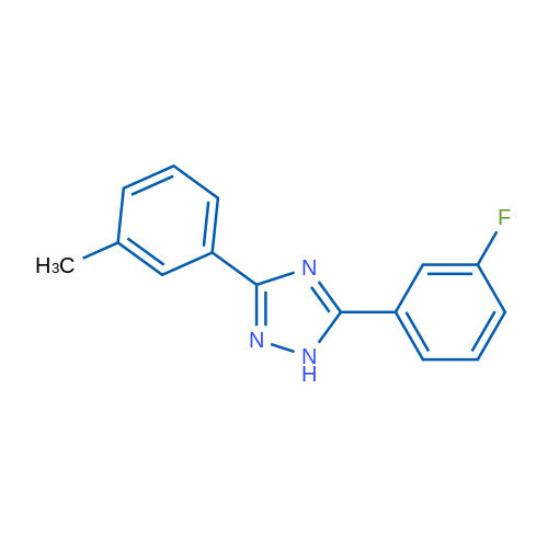5-(3-Fluorophenyl)-3-(m-tolyl)-1H-1,2,4-triazole 1g
