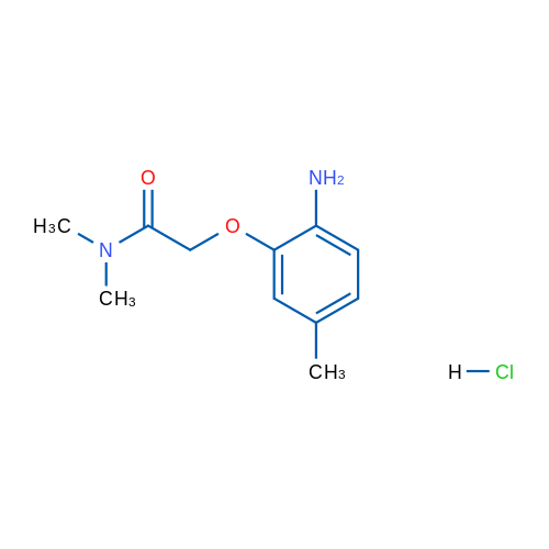 2-(2-Amino-5-methylphenoxy)-N,N-dimethylacetamide hydrochloride 1g