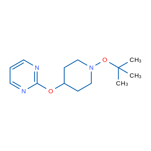 2-((1-(tert-Butoxy)piperidin-4-yl)oxy)pyrimidine 1g