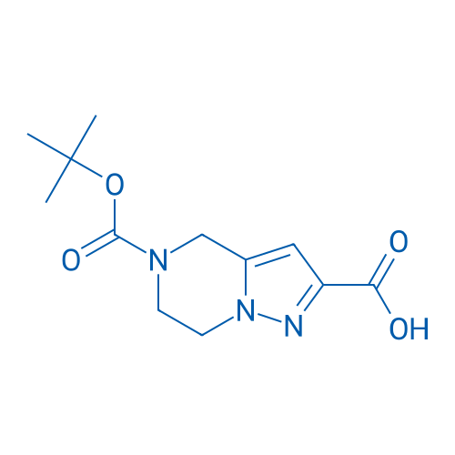 5-(tert-Butoxycarbonyl)-4,5,6,7-tetrahydropyrazolo[1,5-a]pyrazine-2-carboxylic acid 100mg