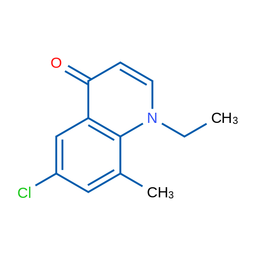 6-Chloro-1-ethyl-8-methylquinolin-4(1H)-one 1g