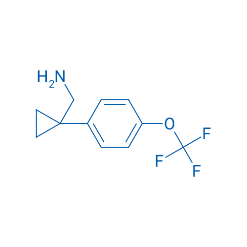 (1-(4-(Trifluoromethoxy)phenyl)cyclopropyl)methanamine 250mg