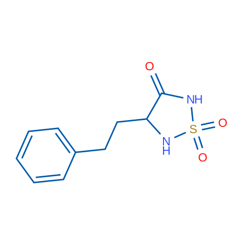 4-Phenethyl-1,2,5-thiadiazolidin-3-one 1,1-dioxide 1g