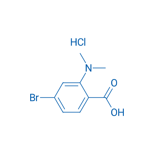 4-Bromo-2-(dimethylamino)benzoic acid hydrochloride 1g