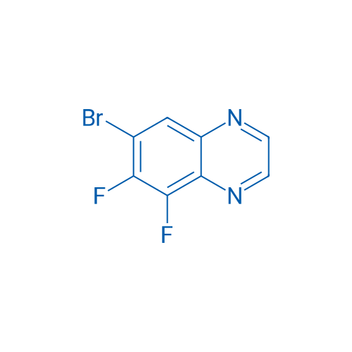 7-Bromo-5,6-difluoroquinoxaline 1g
