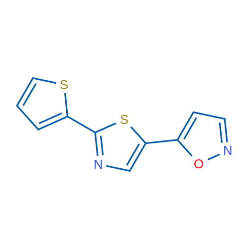 5-[2-(Thiophen-2-yl)-1,3-thiazol-5-yl]-1,2-oxazole 1g