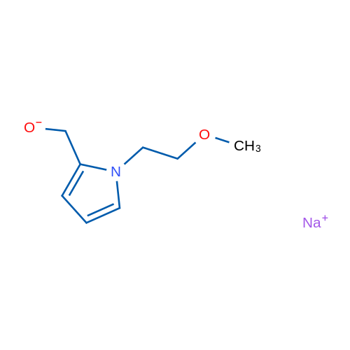 sodium [1-(2-methoxyethyl)-1H-pyrrol-2-yl]methanolate 1g