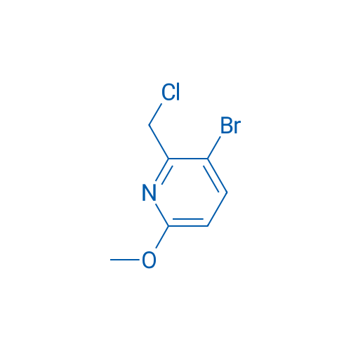 3-Bromo-2-(chloromethyl)-6-methoxypyridine 1g