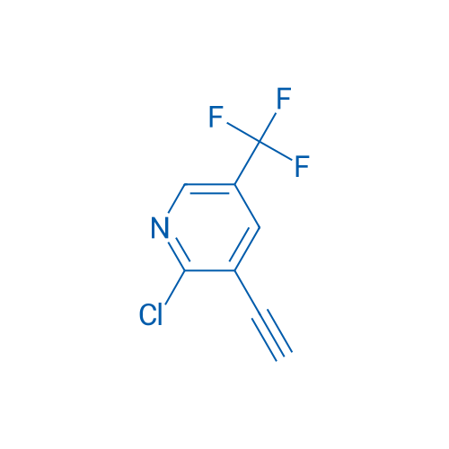 2-Chloro-3-ethynyl-5-(trifluoromethyl)pyridine 5g