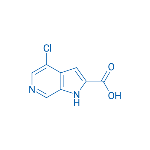 4-Chloro-1H-pyrrolo[2,3-c]pyridine-2-carboxylic acid 100mg