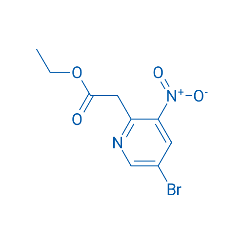 Ethyl 2-(5-bromo-3-nitropyridin-2-yl)acetate 250mg