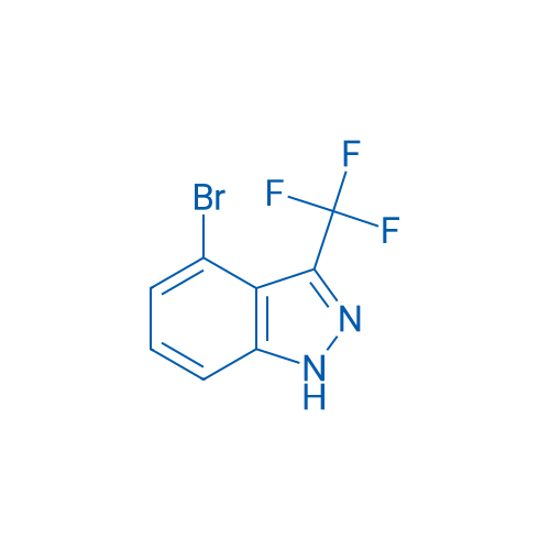4-Bromo-3-(trifluoromethyl)-1H-indazole 250mg