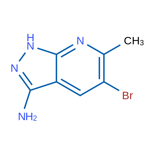 5-Bromo-6-methyl-1H-pyrazolo[3,4-b]pyridin-3-amine 250mg