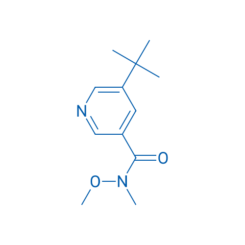 5-(tert-Butyl)-N-methoxy-N-methylnicotinamide 1g