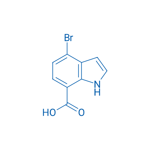 4-Bromo-1H-indole-7-carboxylic acid 250mg