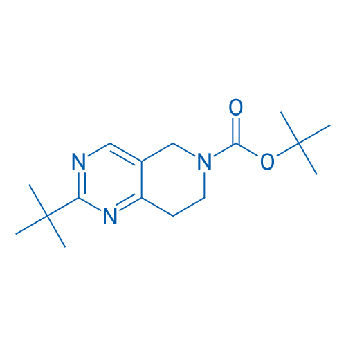 tert-Butyl 2-(tert-butyl)-7,8-dihydropyrido[4,3-d]pyrimidine-6(5H)-carboxylate 1g