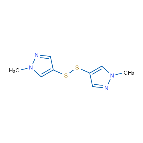 1-Methyl-4-[(1-methyl-1H-pyrazol-4-yl)disulfanyl]-1H-pyrazole 100mg