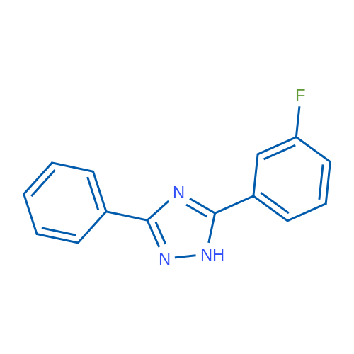 5-(3-Fluorophenyl)-3-phenyl-1H-1,2,4-triazole 1g